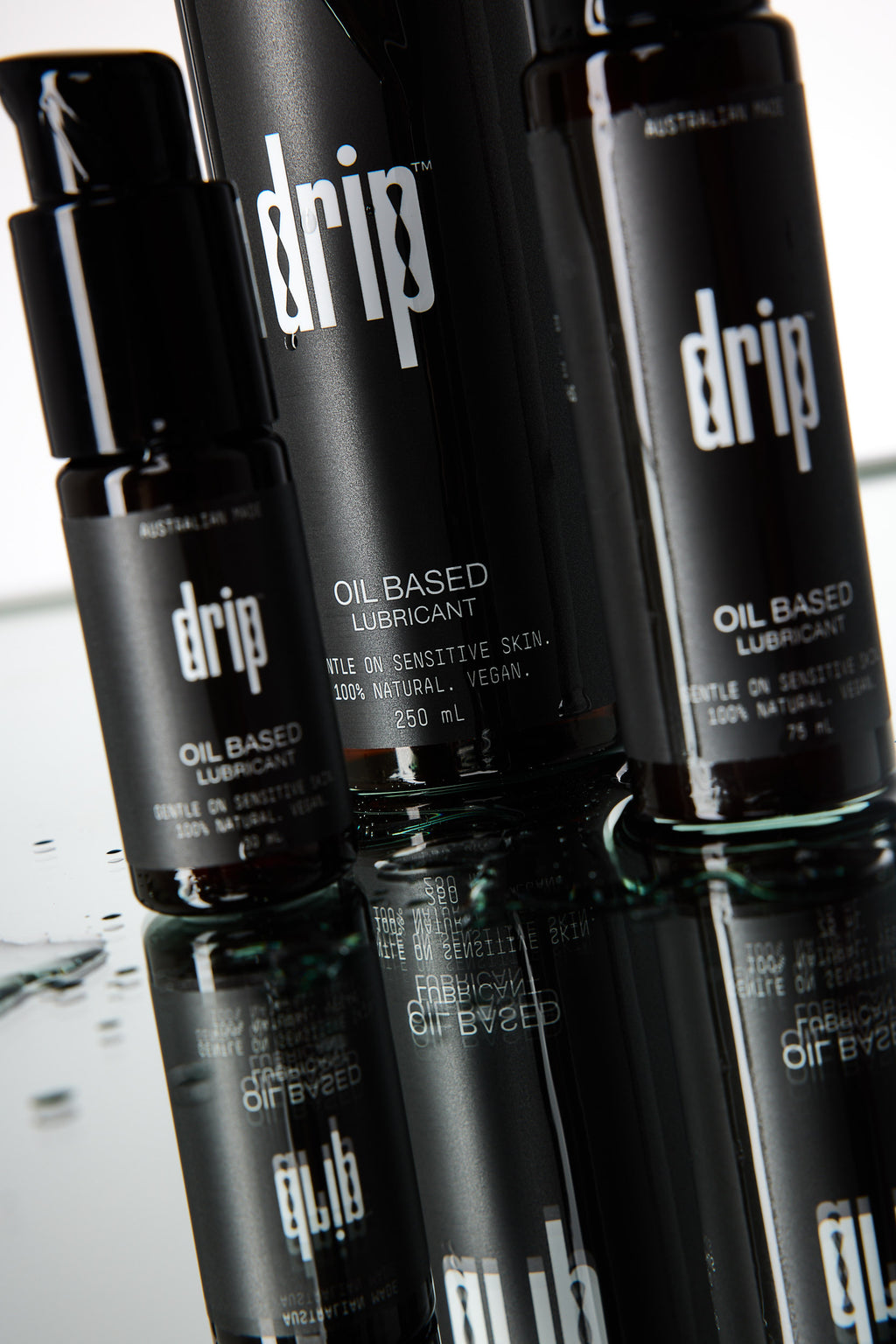 Drip Based Water Based Lube - Natural Fragrance Free Lubricant – drip