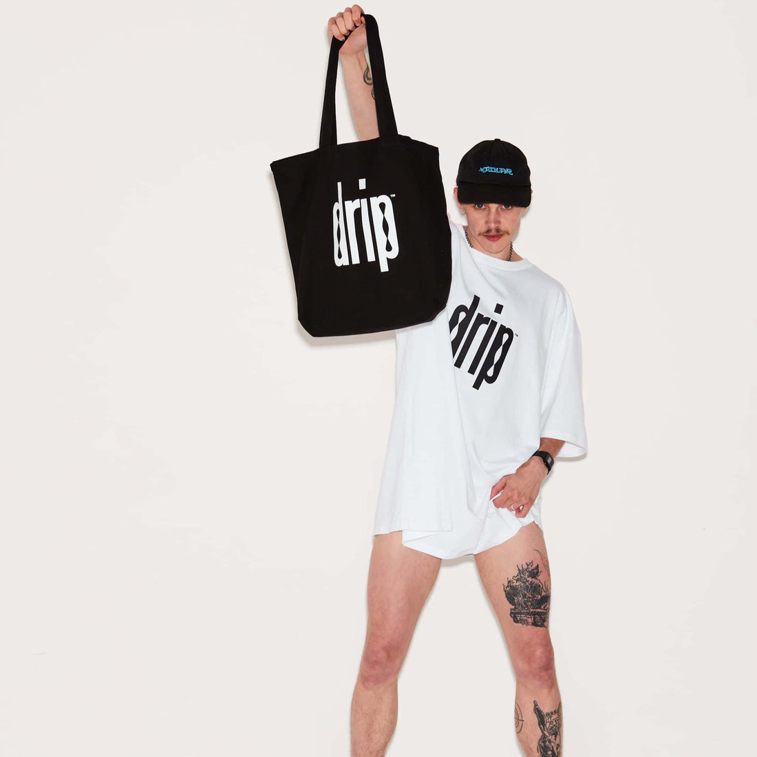 drip tote bags by drip merchandise