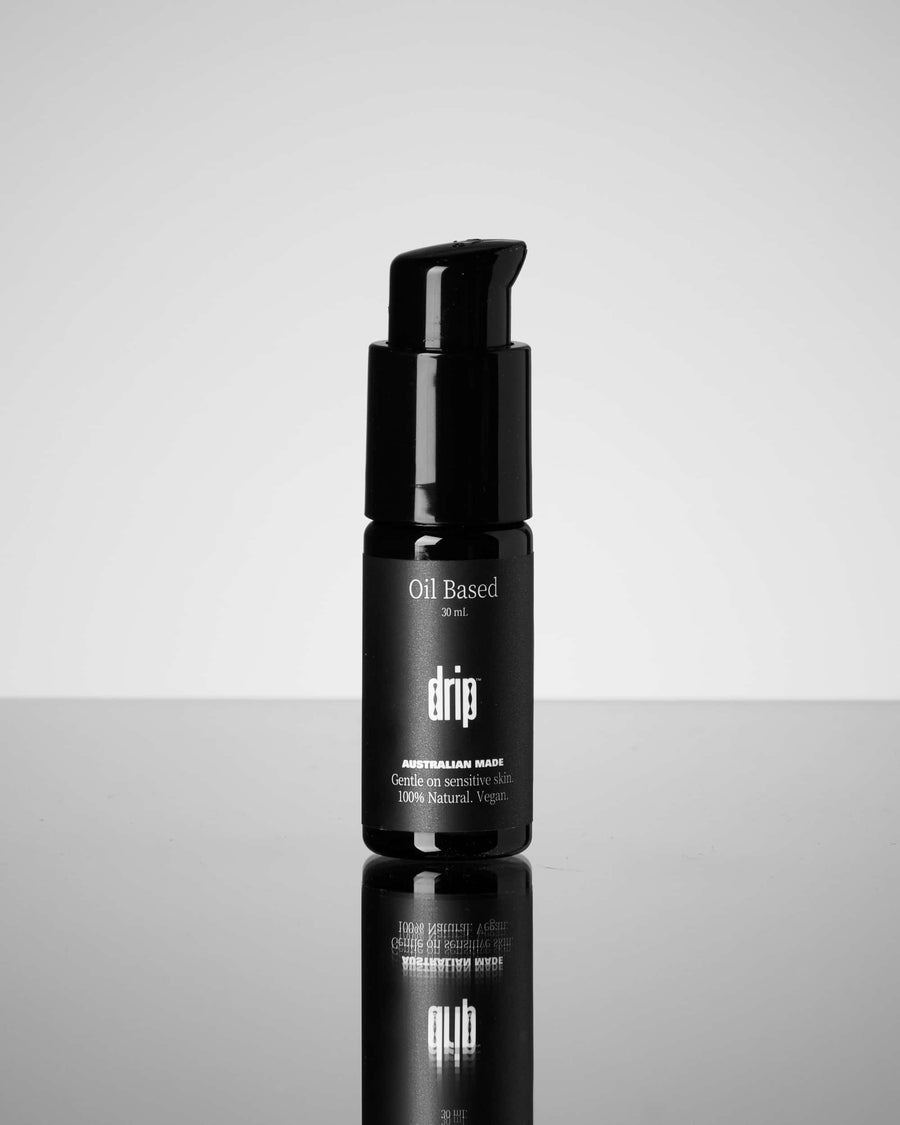 lube oil based by drip. Vegan sexual products.